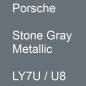 Preview: Porsche, Stone Gray Metallic, LY7U / U8.